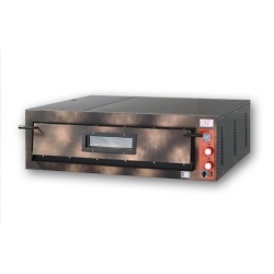 FORNO ELETTRICO PER PIZZA MM 1370x850x420H 1 CAMERA RUSTICO INTERAMENTE IN REFRATTARIO